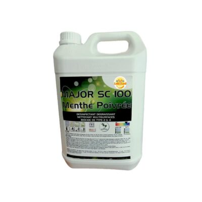 Produit Nettoyant virucide Major SC 100 pour structures gonflables