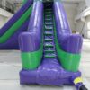 Toboggan gonflable ventilé pour bord de piscine, non-décoré.