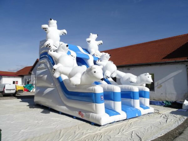 Toboggan Gonflable : Ours Polaire – Image 2
