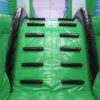 Structure gonflable parcours de jeu gonflable tracteur en 2 parties, avec obstacles et toboggan gonflable.Fabrication européenne - Lukylud.