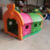 Train de 3 wagons, jeu d'occasion état neuf, modèle d'exposition. Fabrication européenne, CE, plastique de qualité - Lukylud.