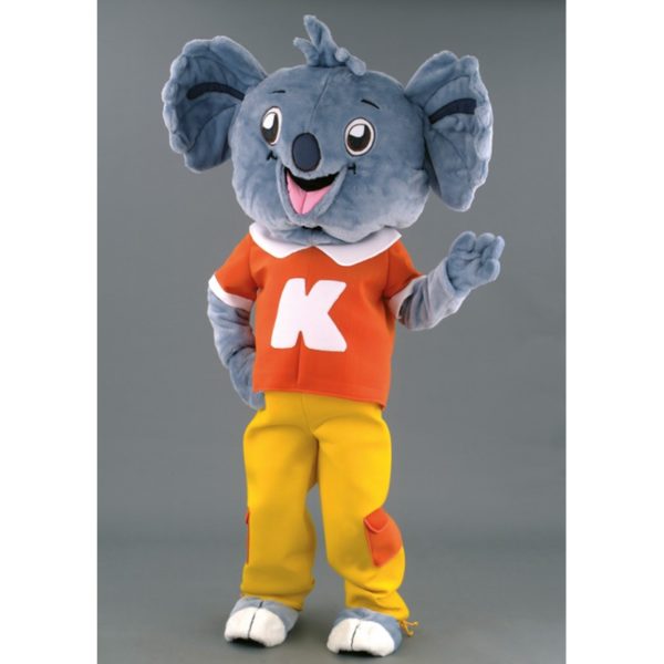 Costume peluche de qualité ou mascotte pour se déguiser en koala.