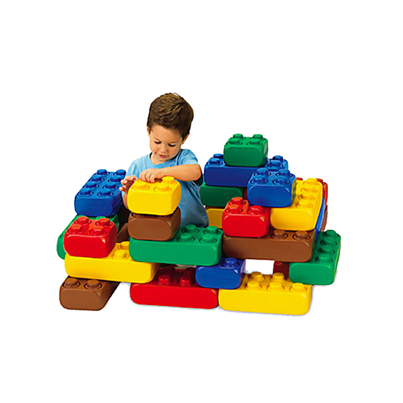 Jeux enfants blocs géants. 1060 briques, place à l'imagination !