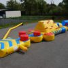 Parcours gonflable aquatique piscine