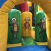 Complexe gonflable occasion singe avec peinture