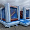 Grand château gonflable occasion bleu