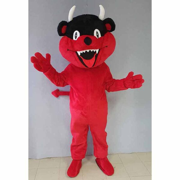 Déguisement diable mascotte