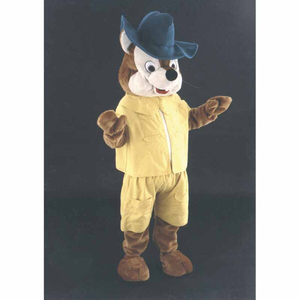 Déguisement renard chic, une mascotte renard élégante !