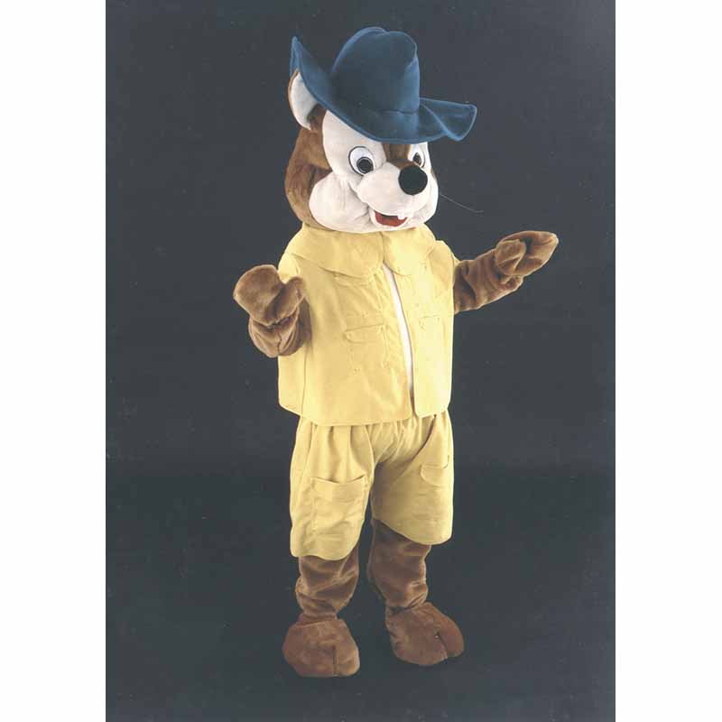Déguisement renard chic, une mascotte renard élégante !
