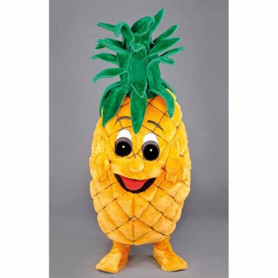 Mascotte ananas, un déguisement à croquer.