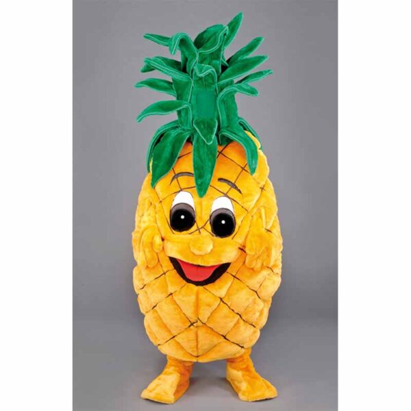 Mascotte ananas, un déguisement à croquer.