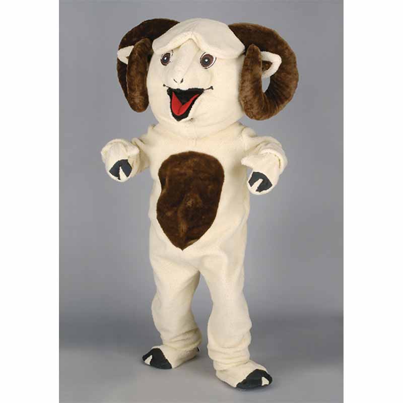 Mascotte bélier, un déguisement original.