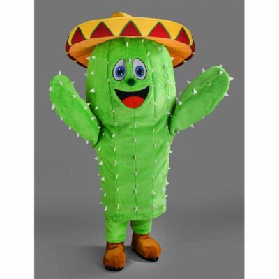 Mascotte cactus, un déguisement qui pique.