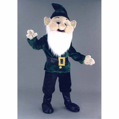 Mascotte lutin, déguisement en peluche de qualité.