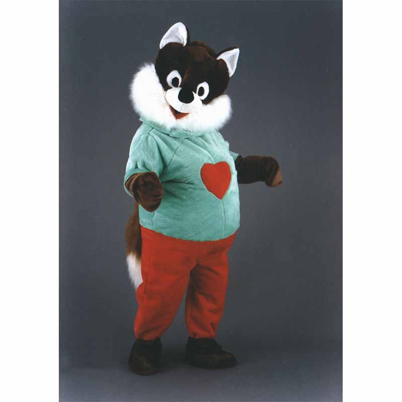 Mascotte putois, un déguisement original.