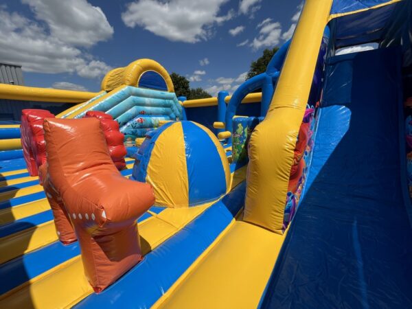 Supair parc gonflable océan avec des jeux
