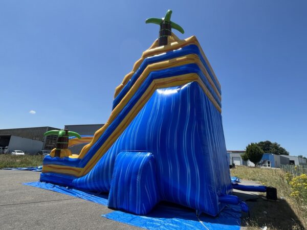 Toboggan gonflable géant maxi Niagara visuel