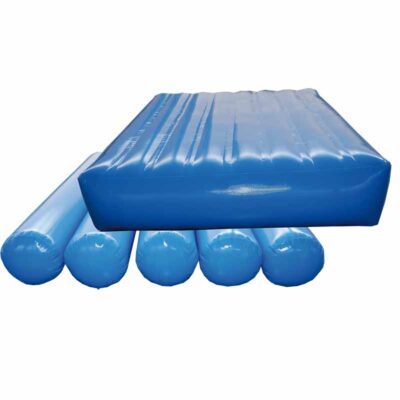 Plateau roulant gonflable pour animations.