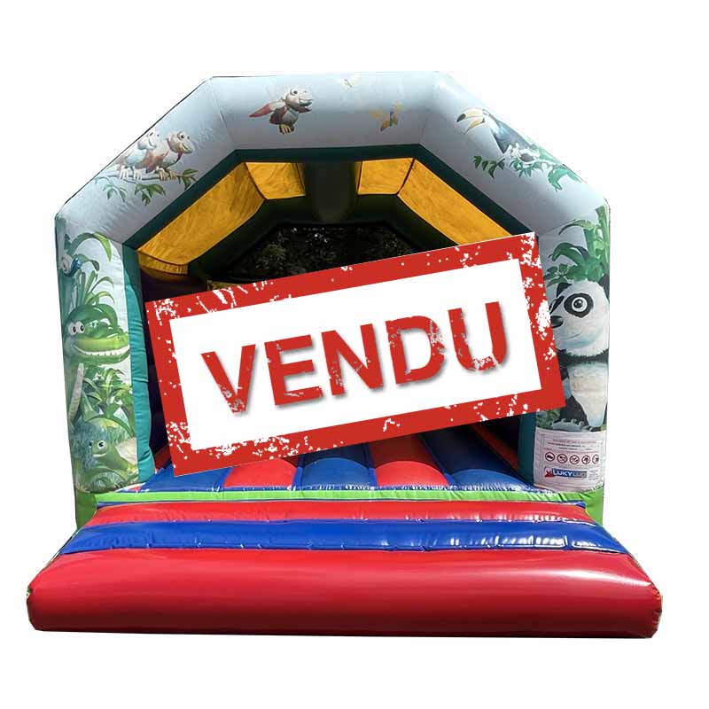 Château gonflable panda vendu