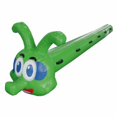 Chenille de course géante.