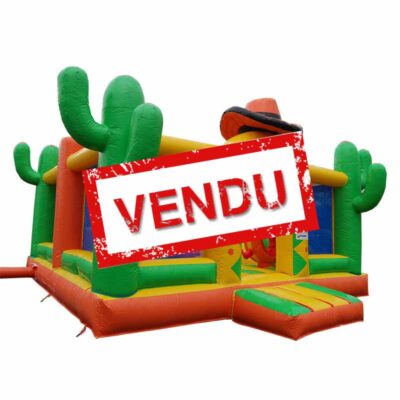 Parc gonflable western vendu
