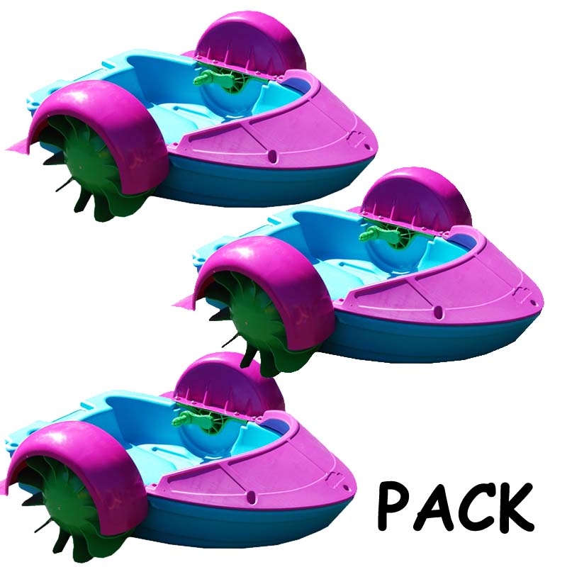 Pack de 3 bateaux Mississippi standard