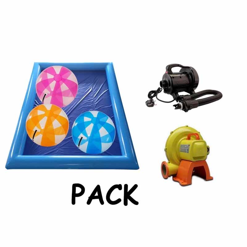 Pack waterballs professionnelle avec bassin