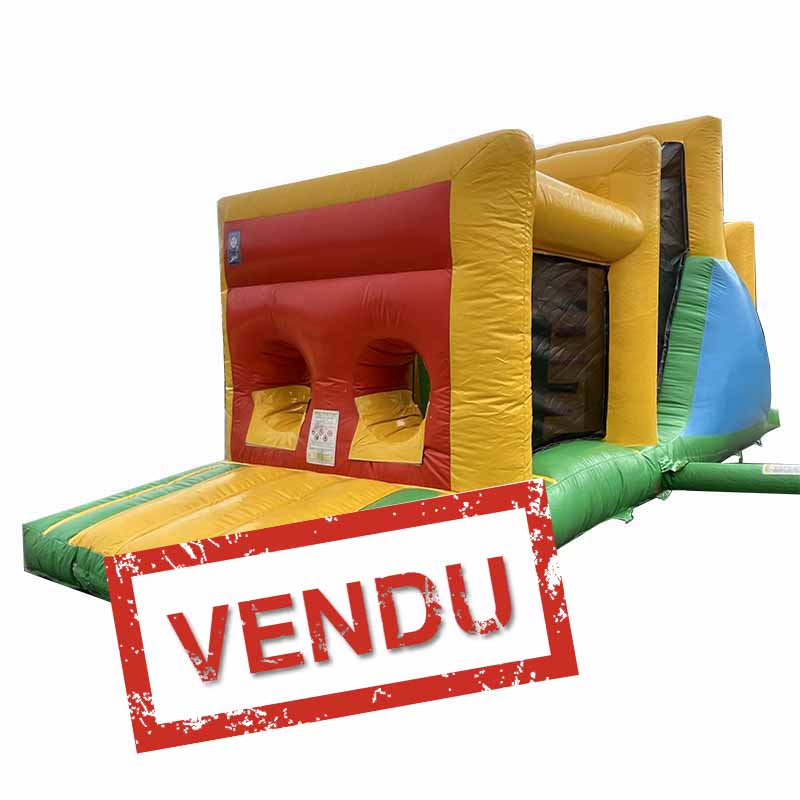 Parcours gonflable occasion vendu