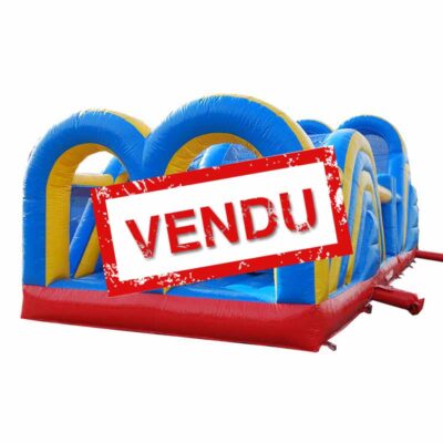 Parcours gonflable challenge vendu