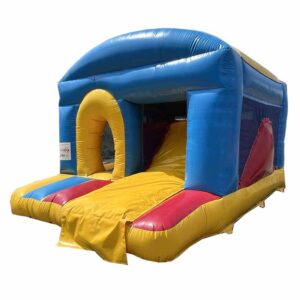 Château gonflable compact toboggan occasion