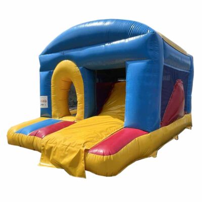 Château gonflable compact toboggan occasion