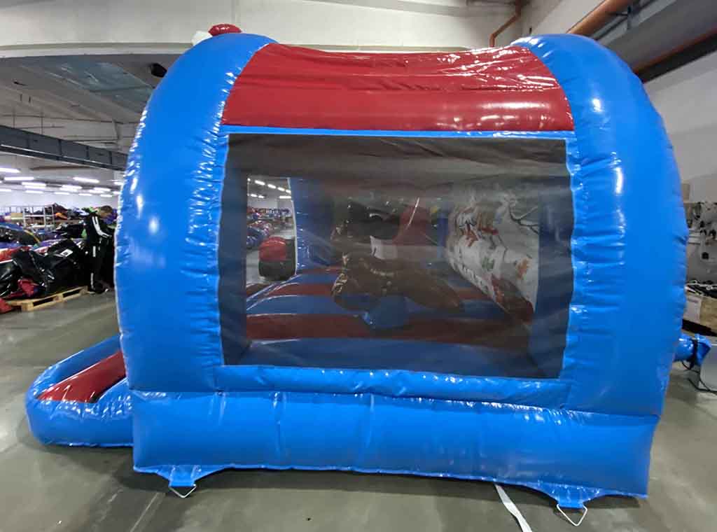 Château gonflable jeux Père Noël pour les professionnels