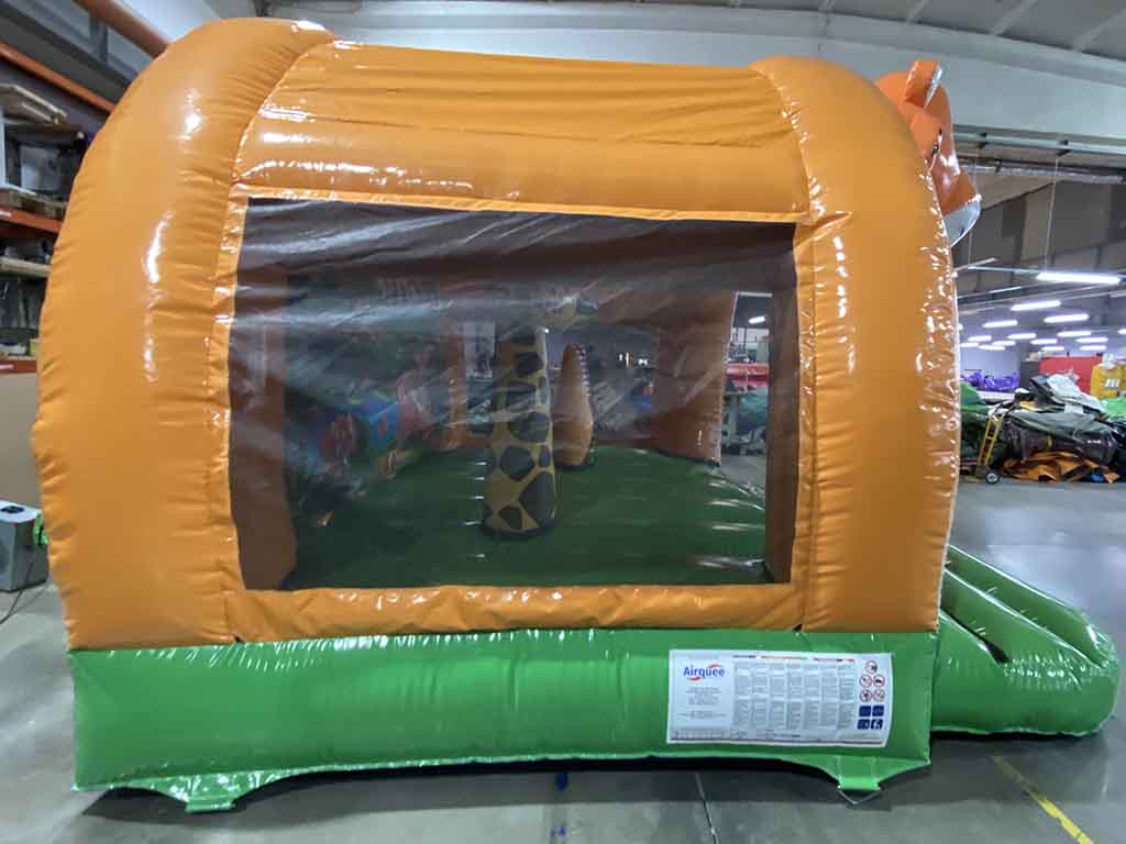 Château gonflable jeux tigre pour les professionnels