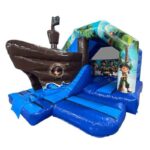 Château gonflable toboggan pirate
