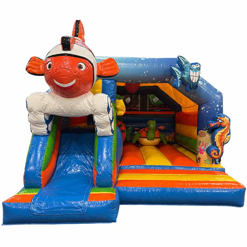 Château gonflable occasion poisson