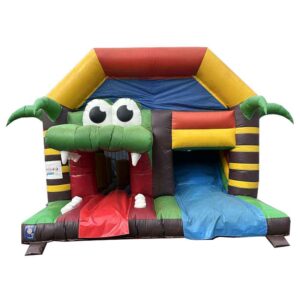 Combo gonflable crocodile d'occasion