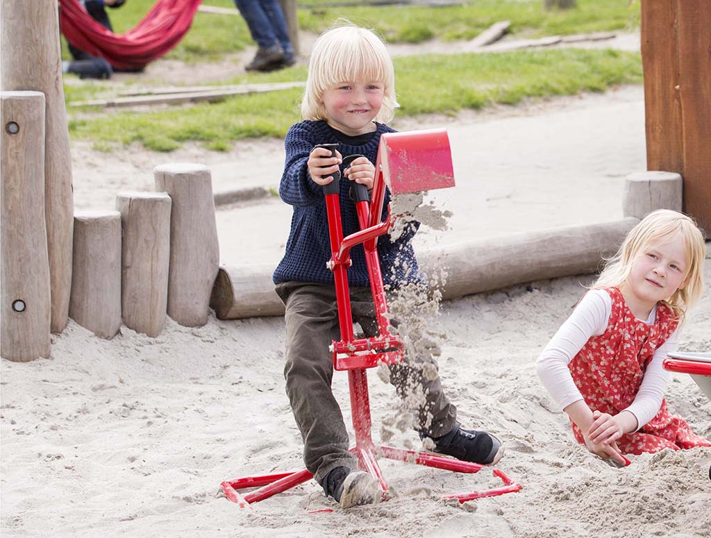 Mini pelle manuelle, jeu de construction enfant