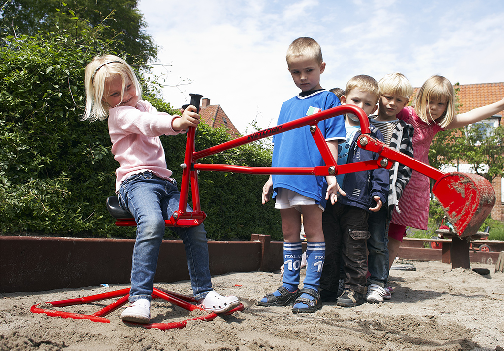 Mini pelle manuelle, jeu de construction enfant