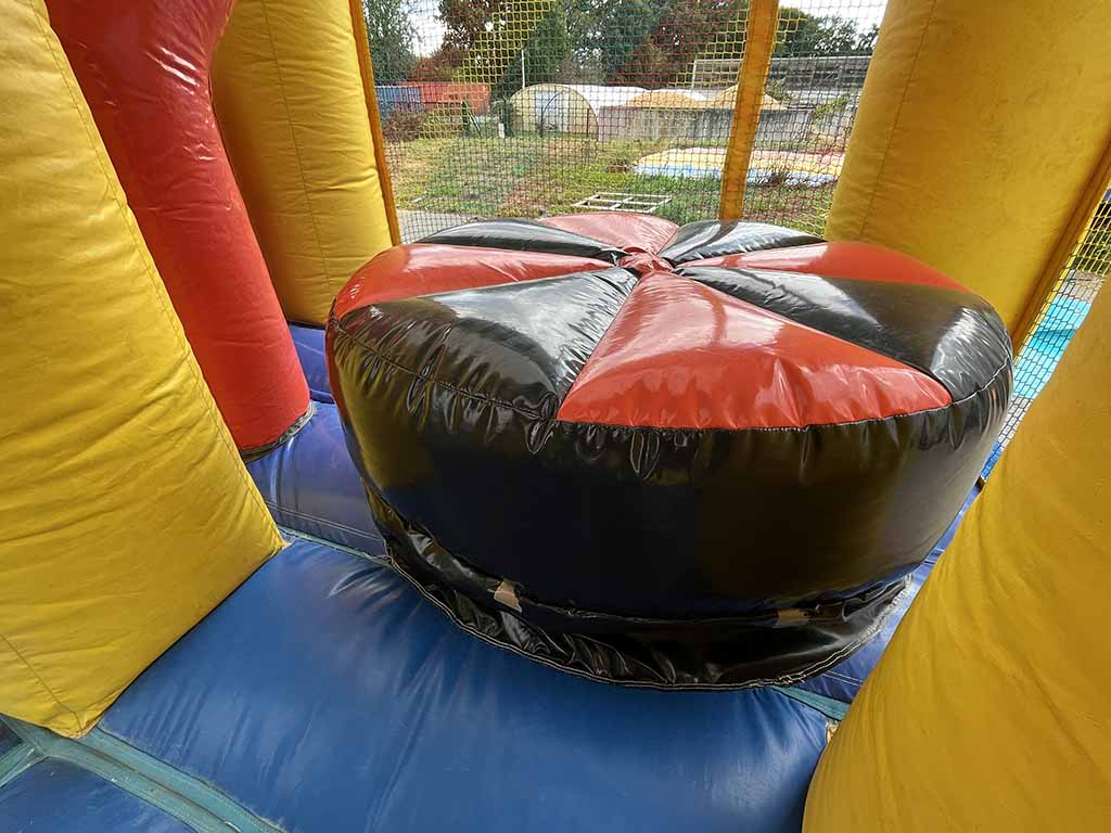 Parcours gonflable occasion en U, de nombreux obstacles à franchir !