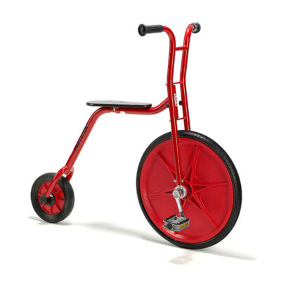 Vélo rigolo avec une grande roue, vélo professionnel pour enfants de 5 à 12